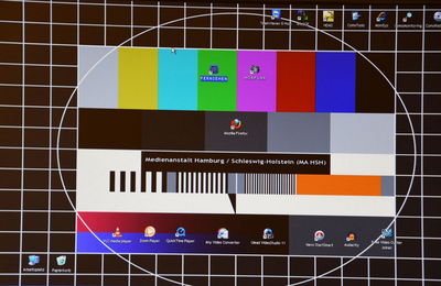 Testbild Fernsehen