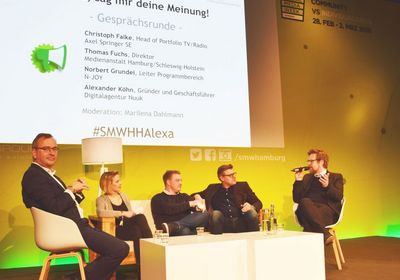 Gesprächsrunde Social Media Week 2018