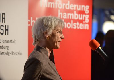 Eva Hubert auf dem 5. Parlamentarischen Abend