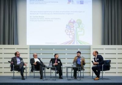 Hamburger Mediensymposium Diskussionsrunde