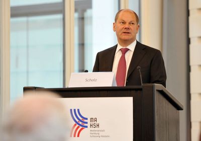 Mediensymposium Vortrag Olaf Scholz