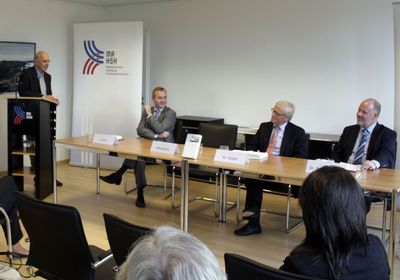 Buchpräsentation "Zeitenwechsel" Podium