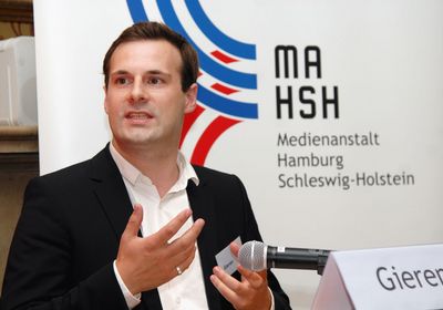 Stefan Gieren auf dem Parlamentarischen Abend