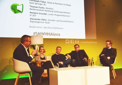 Gesprächsrunde Social Media Week 2018