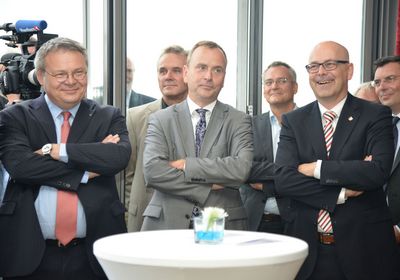 Jörg Howe, Thomas Fuchs und Torsten Albig