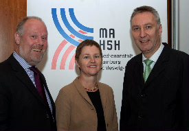 Foto Wolfgang Bauchrowitz, Frauke Hamann und Michael Schulte-Markwort