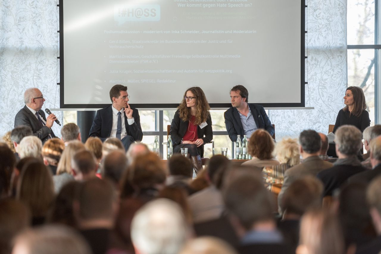 Veranstaltung Hatespeech Diskussion