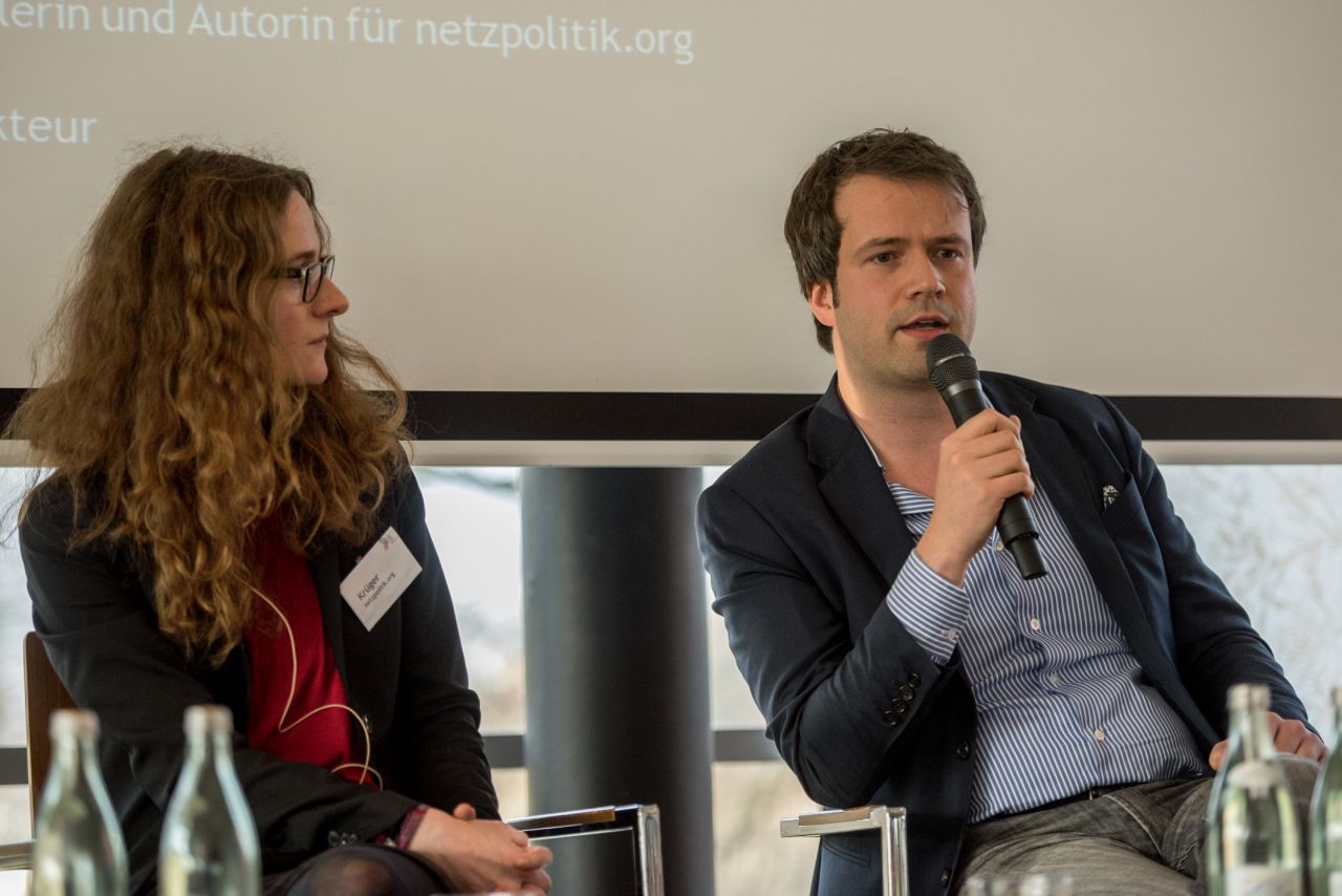 Julia Krüger und Martin U. Müller
