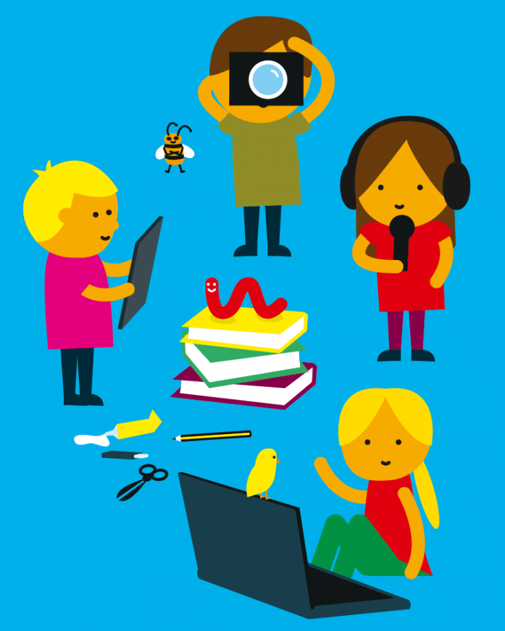 Grafik Kinder und Medien